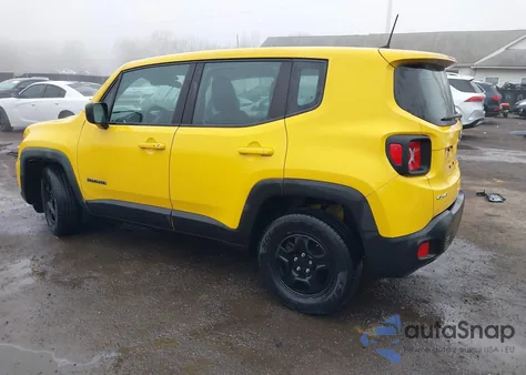 2019 Jeep Renegade Sport 4X4 z USA, uszkodzony, nr VIN ZACNJBAB2KPJ78324